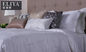 ELIYA Tope 급료 고급 호텔 자카드 직물 시트와 베갯잇 빗질된 면 침대 덮개