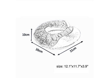 백색/주문을 받아서 만들어지는 OEM ODM 기억 거품 여행 베개 냉각