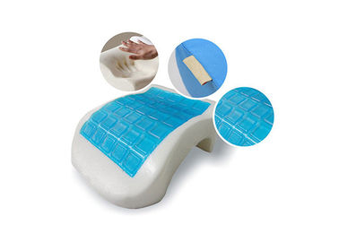 직업적인 Handmade 냉각 젤 기억 거품 우단 직물 부드러움