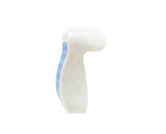 안락 냉각 젤 파란 우단 직물을 가진 연약한 기억 거품 베개