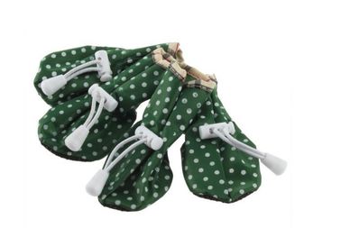 4PCS는 5.5CM 애완 동물 의복 개/고양이 반대로 미끄러짐 방수 연약한 단화 놓았습니다