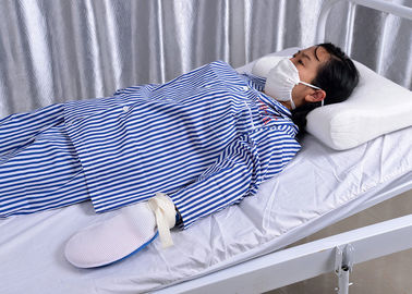 감금 벨트를 가진 고 위험도 참을성 있는 건강 관리 손 의학 Mitt