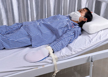 감금 벨트를 가진 고 위험도 참을성 있는 건강 관리 손 의학 Mitt