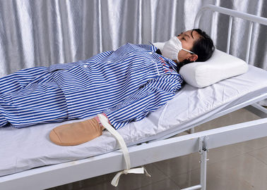 감금 벨트를 가진 고 위험도 참을성 있는 건강 관리 손 의학 Mitt